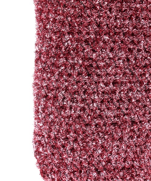 ROSE BUD（ローズバッド）の「ラメニットバッグ（ハンドバッグ・レディース・シルバー/ピンク・FREE）」の18枚目の写真