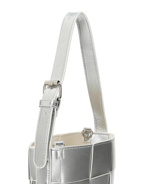Lugnoncure（ルノンキュール）の「イントレチャート2WAYバッグ（ハンドバッグ・レディース・ブラック/シルバー/オフホワイト・F）」の15枚目の写真