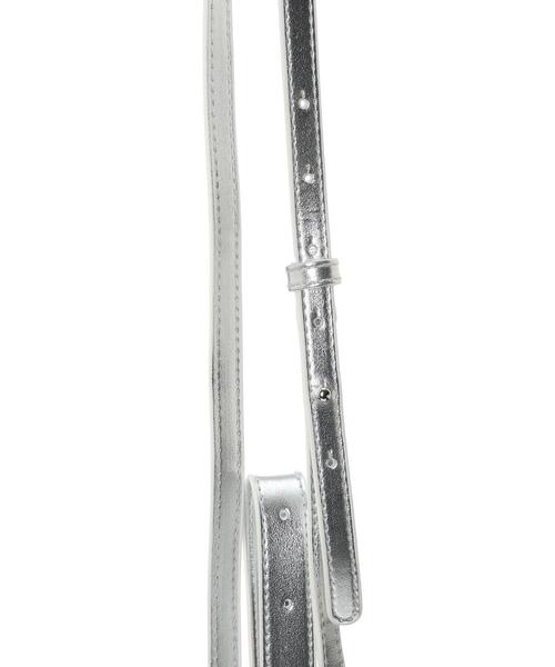 Lugnoncure（ルノンキュール）の「イントレチャート2WAYバッグ（ハンドバッグ・レディース・ブラック/シルバー/オフホワイト・F）」の18枚目の写真