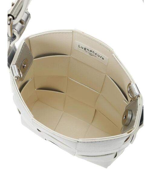 Lugnoncure（ルノンキュール）の「イントレチャート2WAYバッグ（ハンドバッグ・レディース・ブラック/シルバー/オフホワイト・F）」の19枚目の写真