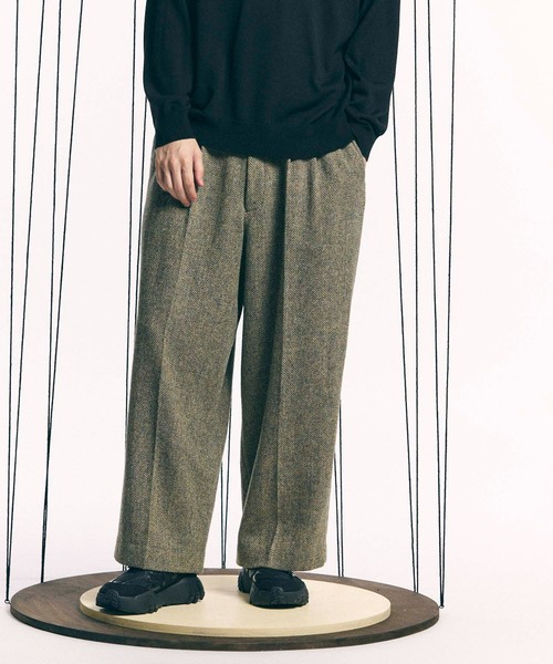 メゾンスペシャル　スラックス　Italian dead stock fablic MAISON SPECIAL スラックス 「UNISEX」「Italian Dead Stock