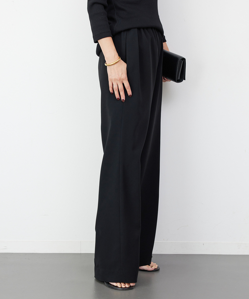 Deuxieme Classe（ドゥーズィエムクラス）の「追加 Sofia イージーパンツ（その他パンツ・レディース・ブラック/ベージュ・38/36/34）」の6枚目の写真