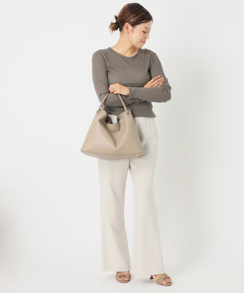 Deuxieme Classe（ドゥーズィエムクラス）の「追加 Sofia イージーパンツ（その他パンツ・レディース・ブラック/ベージュ・38/36/34）」の11枚目の写真