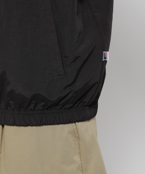 Russell Athletic（ラッセルアスレティック）の「【Russell Athletic】ナイロントレーニングジャケット（ナイロンジャケット・メンズ・カーキ/ブラック/グレー・LARGE）」の15枚目の写真