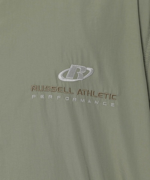 Russell Athletic（ラッセルアスレティック）の「【Russell Athletic】ナイロントレーニングジャケット（ナイロンジャケット・メンズ・カーキ/ブラック/グレー・LARGE）」の9枚目の写真