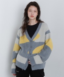 AVIREX | 《直営店限定》SHAGGY KNIT CARDIGAN/シャギーニットカーディガン(カーディガン/ボレロ)