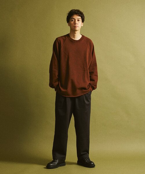 417 EDIFICE（フォーワンセブンエディフィス）の「SLAPS / SWEAT SHIRTS（スウェット・メンズ・ブルー/ブラック/ホワイト/ブラウン/グリーン・MEDIUM/LARGE/X-LARGE）」の6枚目の写真