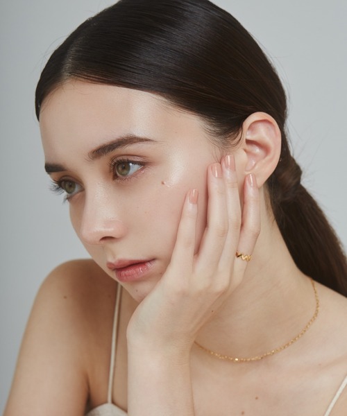 ciite' surgical stainless(シーテサージカルステンレス)の「【 金属アレルギー対応 】 ニュアンスリング サージカルステンレス(リング・レディース・ゴールド/シルバー・13号/11号/9号)」の16枚目の写真