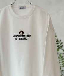 Mac-House | 【別注限定展開】アニマル刺繍クルーネックトレーナー(スウェット)