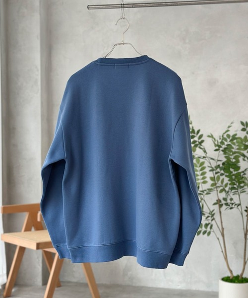 Mac-House（マックハウス）の「【別注限定展開】アニマル刺繍クルーネックトレーナー（スウェット・メンズ・チャコールグレー/ブルー/ホワイト/グリーン・M/L/XL）」の15枚目の写真