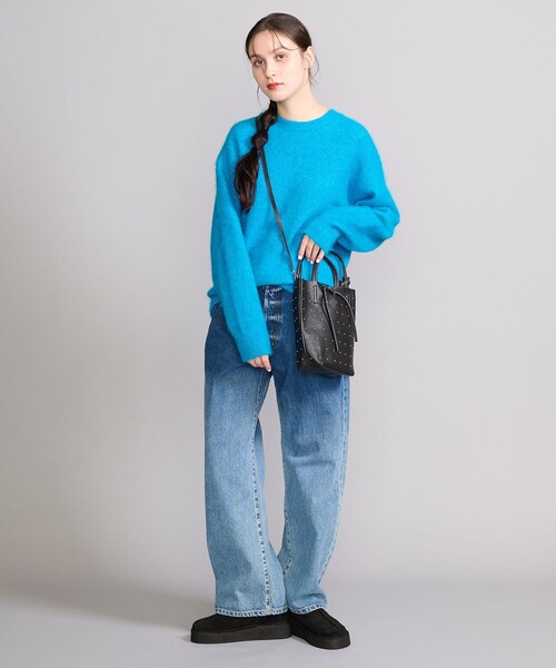 MARLON FIRENZE（マーロンフィレンツェ）の「＜MARLON FIRENZE＞レザー スタッズ トートバッグ -2WAY-（トートバッグ・レディース・オフホワイト/ブラック・FREE）」の13枚目の写真