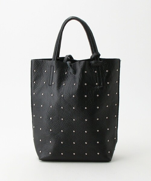 MARLON FIRENZE（マーロンフィレンツェ）の「＜MARLON FIRENZE＞レザー スタッズ トートバッグ -2WAY-（トートバッグ・レディース・オフホワイト/ブラック・FREE）」の15枚目の写真