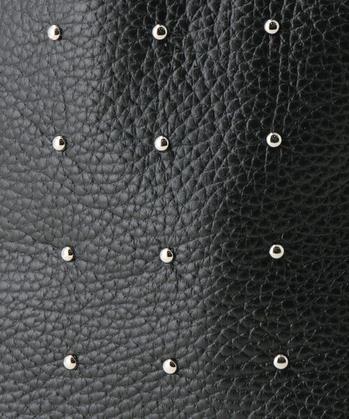 MARLON FIRENZE（マーロンフィレンツェ）の「＜MARLON FIRENZE＞レザー スタッズ トートバッグ -2WAY-（トートバッグ・レディース・オフホワイト/ブラック・FREE）」の12枚目の写真