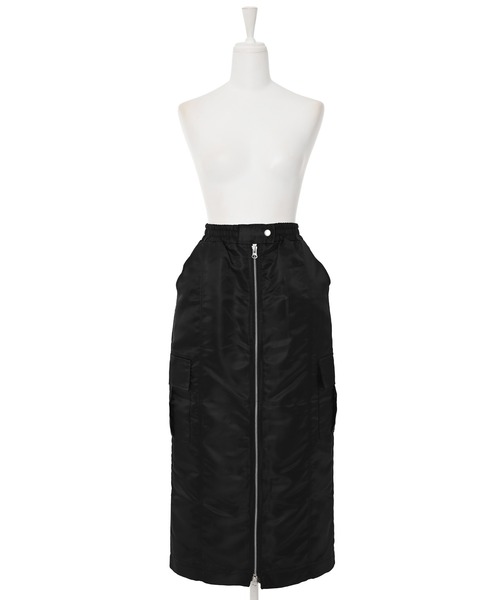 【セール】【Narcissus】ナイロンジップスカート（スカート）｜Narcissus（ナルシス）