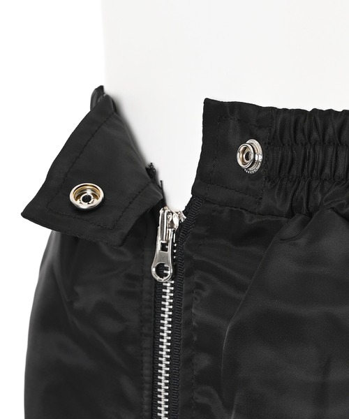 【セール】【Narcissus】ナイロンジップスカート（スカート）｜Narcissus（ナルシス）