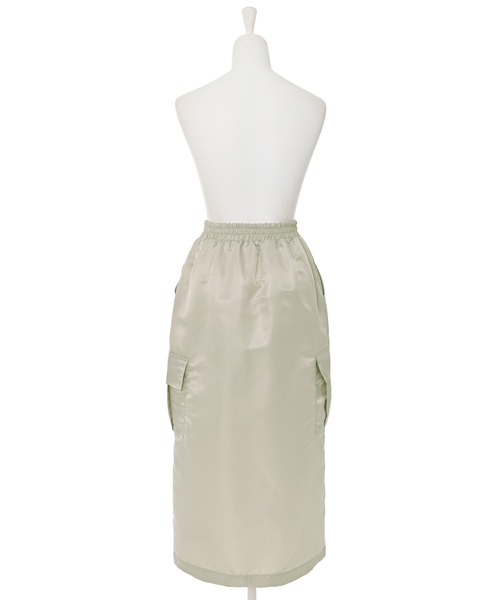 【セール】【Narcissus】ナイロンジップスカート（スカート）｜Narcissus（ナルシス）