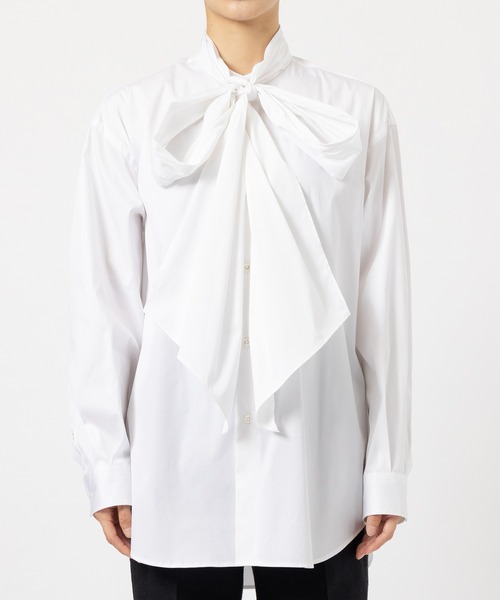 INSCRIRE / ボウタイブラウス INSCRIRE/アンスクリア】Bowtie Shirt/ボウタイシャツ/ブラウス