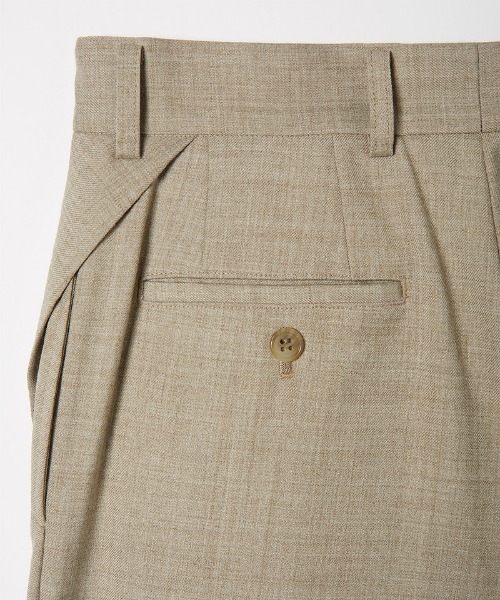 soduk（スドーク）の「big tack trousers（その他パンツ・レディース・ブラック/ベージュ・SMALL/MEDIUM）」の12枚目の写真