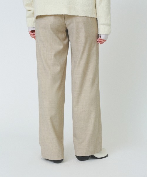 soduk（スドーク）の「big tack trousers（その他パンツ・レディース・ブラック/ベージュ・SMALL/MEDIUM）」の16枚目の写真