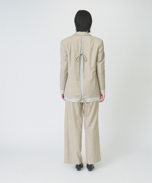 soduk（スドーク）の「big tack trousers（その他パンツ・レディース・ブラック/ベージュ・SMALL/MEDIUM）」の22枚目の写真