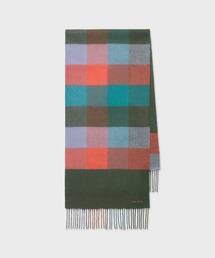 Paul Smith | ブロックチェック リバーシブル マフラー / 245653 CAWW(マフラー)