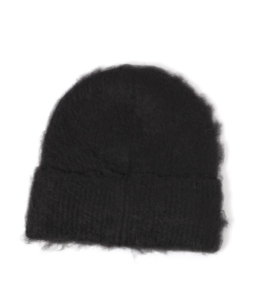 GLOBAL WORK（グローバルワーク）の「モヘア風ニットワッチ/145979（ニットキャップ/ビーニー・レディース・グレー/ベージュ/ブラック・FREE）」の4枚目の写真