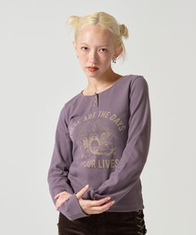 QUEEN ヘンリーネックTシャツ TINA：JOJUN