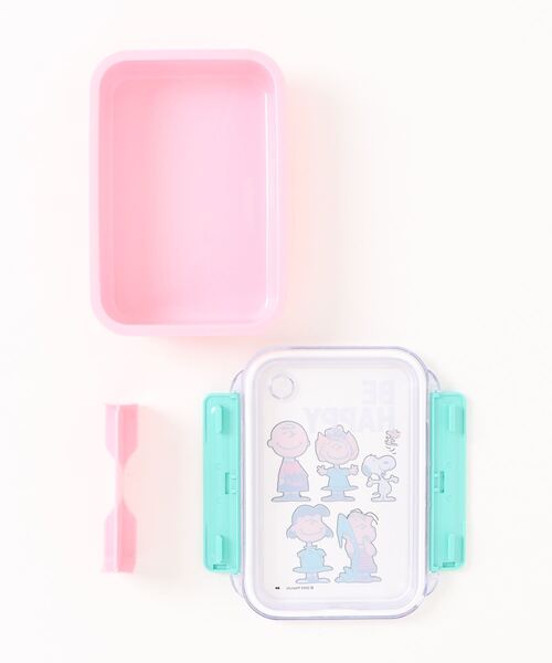 PEANUTS（ピーナッツ）の「〈PEANUTS/ピーナッツ〉スヌーピー LUNCH BOX/ランチボックス（お弁当箱・レディース・ピンク系・ONE SIZE）」の4枚目の写真