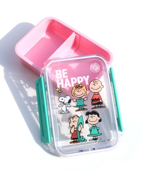 PEANUTS（ピーナッツ）の「〈PEANUTS/ピーナッツ〉スヌーピー LUNCH BOX/ランチボックス（お弁当箱・レディース・ピンク系・ONE SIZE）」の5枚目の写真