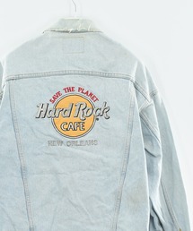 【ヴィンテージ古着】Hard Rock CAFE NEW ORLEANS デニムジャケット USA製