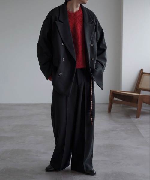 メルトンワイドバギースラックス（スラックス）｜epnok（エプノック