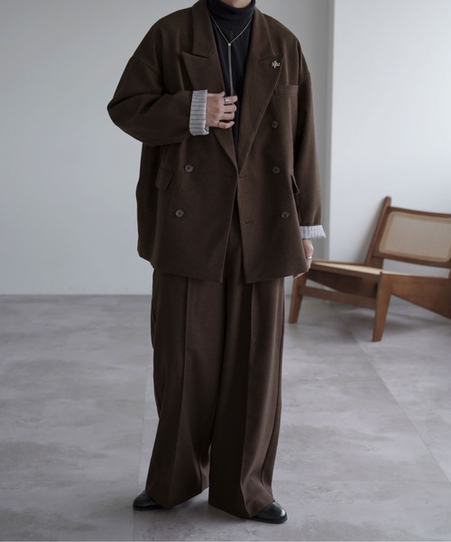 メルトンワイドバギースラックス（スラックス）｜epnok（エプノック