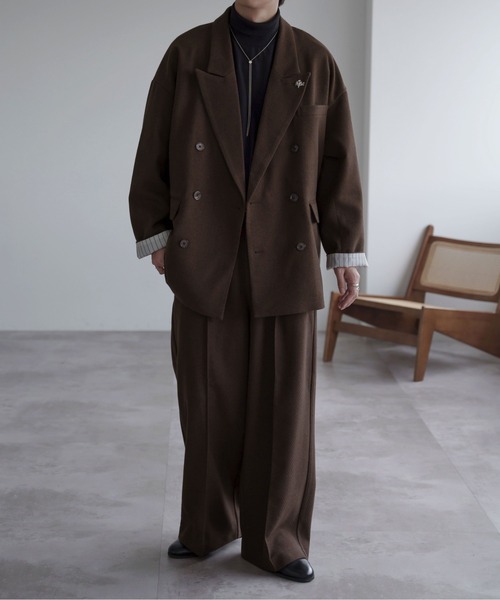 メルトンワイドバギースラックス（スラックス）｜epnok（エプノック