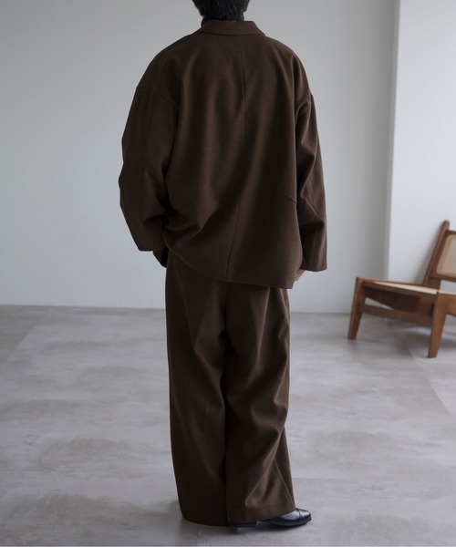 メルトンワイドバギースラックス（スラックス）｜epnok（エプノック