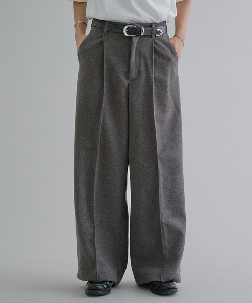 値下げ可能 COLN バギースラックス ワイド CLEL スラックス 「CLEL」Wide Buggy Slacks / ワイドバギー
