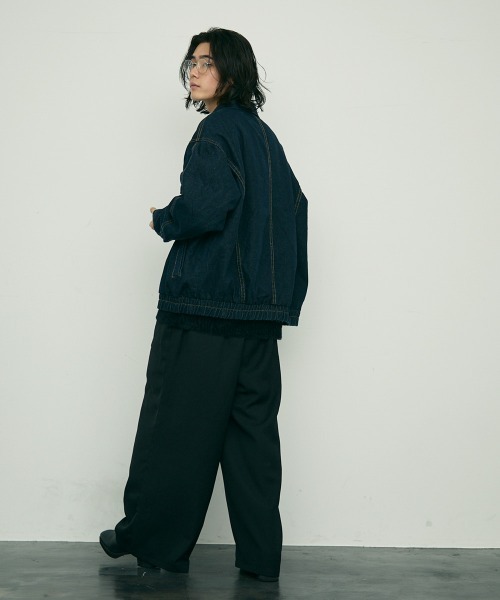 RRL ジップアップデニムジャケット　新品未使用 mj10493- Loop Nep Denim Zip Jacket ジップジャケット（デニム