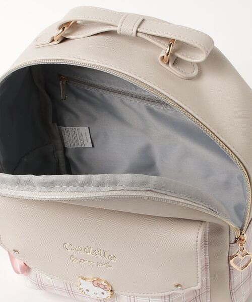 サンリオ リボン付 チェック ミニDパック(バックパック/リュック)|sanrio(サンリオ) サンリオ リボン付 チェック ミニDパック(バックパック/リュック)|sanrio(サンリオ)