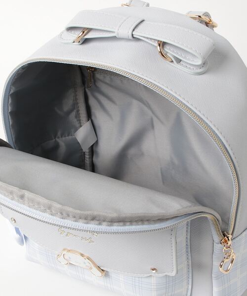 サンリオ リボン付 チェック ミニDパック(バックパック/リュック)|sanrio(サンリオ) サンリオ リボン付 チェック ミニDパック(バックパック/リュック)|sanrio(サンリオ)