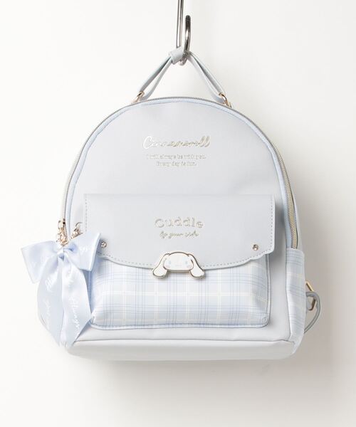サンリオ リボン付 チェック ミニDパック(バックパック/リュック)|sanrio(サンリオ) サンリオ リボン付 チェック ミニDパック(バックパック/リュック)|sanrio(サンリオ)