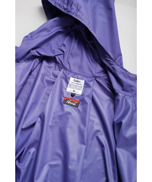 Kelen(ケレン)の「「KELEN MENS / ケレン メンズ」 M40 SNOWPARKER JK by NANGA GASTON(マウンテンパーカー・メンズ・パープル/ブラック/レッド・38/40/42)」の17枚目の写真