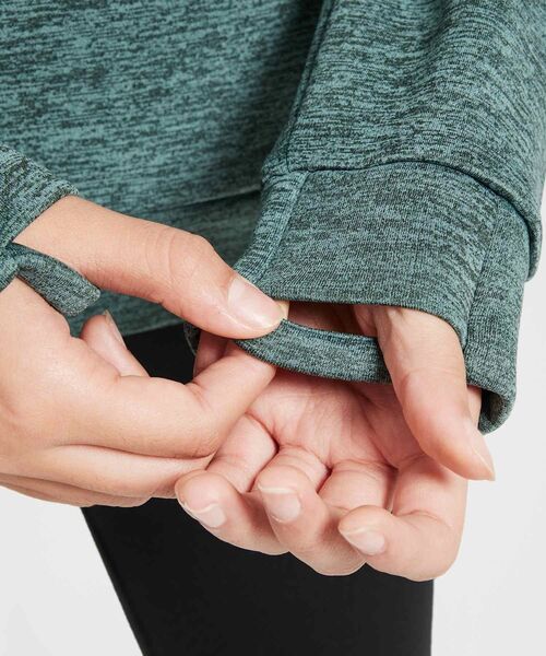 NIKE（ナイキ）の「《セットアップ対応商品》ナイキ マルチ ステイン レペル ジュニア Therma-FIT パーカー / Nike Multi Stain Repel Big Kids' Therma-FIT Hoodie HF4414-338 Vintage Green（パーカー・キッズ・グリーン系その他・130/140/150/160/170）」の5枚目の写真