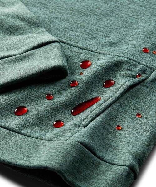 NIKE（ナイキ）の「《セットアップ対応商品》ナイキ マルチ ステイン レペル ジュニア Therma-FIT パーカー / Nike Multi Stain Repel Big Kids' Therma-FIT Hoodie HF4414-338 Vintage Green（パーカー・キッズ・グリーン系その他・130/140/150/160/170）」の8枚目の写真