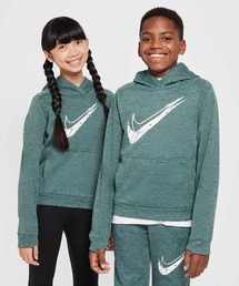 NIKE(iCL)́sZbgAbvΉitiCL }` XeC y WjA Therma-FIT p[J[ / Nike Multi Stain Repel Big Kids' Therma-FIT Hoodie HF4414-338 Vintage Green(p[J[)