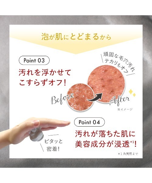 DUO（デュオ）の「DUO ザ ブライトフォームBK 150g×2個（洗顔料・レディース・その他・FREE）」の7枚目の写真