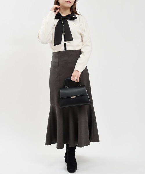 ペプラムロングスカート（スカート）｜ASTORIA ODIER（アストリアオディール）