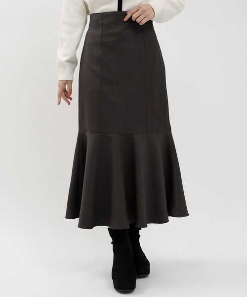 ペプラムロングスカート（スカート）｜ASTORIA ODIER（アストリアオディール）