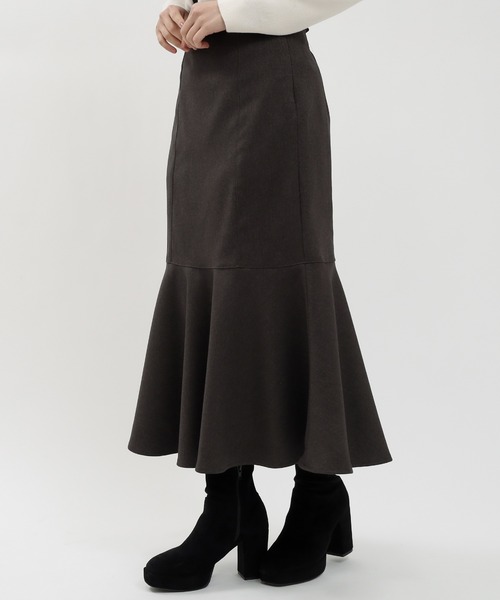 ペプラムロングスカート（スカート）｜ASTORIA ODIER（アストリアオディール）