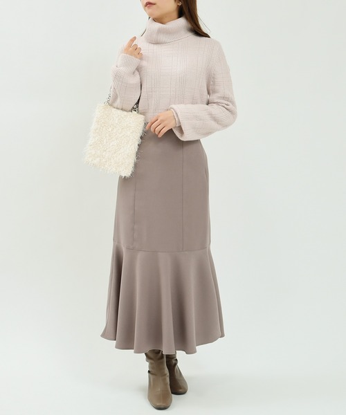 ペプラムロングスカート（スカート）｜ASTORIA ODIER（アストリアオディール）