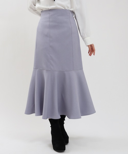 ペプラムロングスカート（スカート）｜ASTORIA ODIER（アストリアオディール）