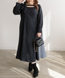 CLETTE（クレット）の「デコルテリボンワンピース（ワンピース）」